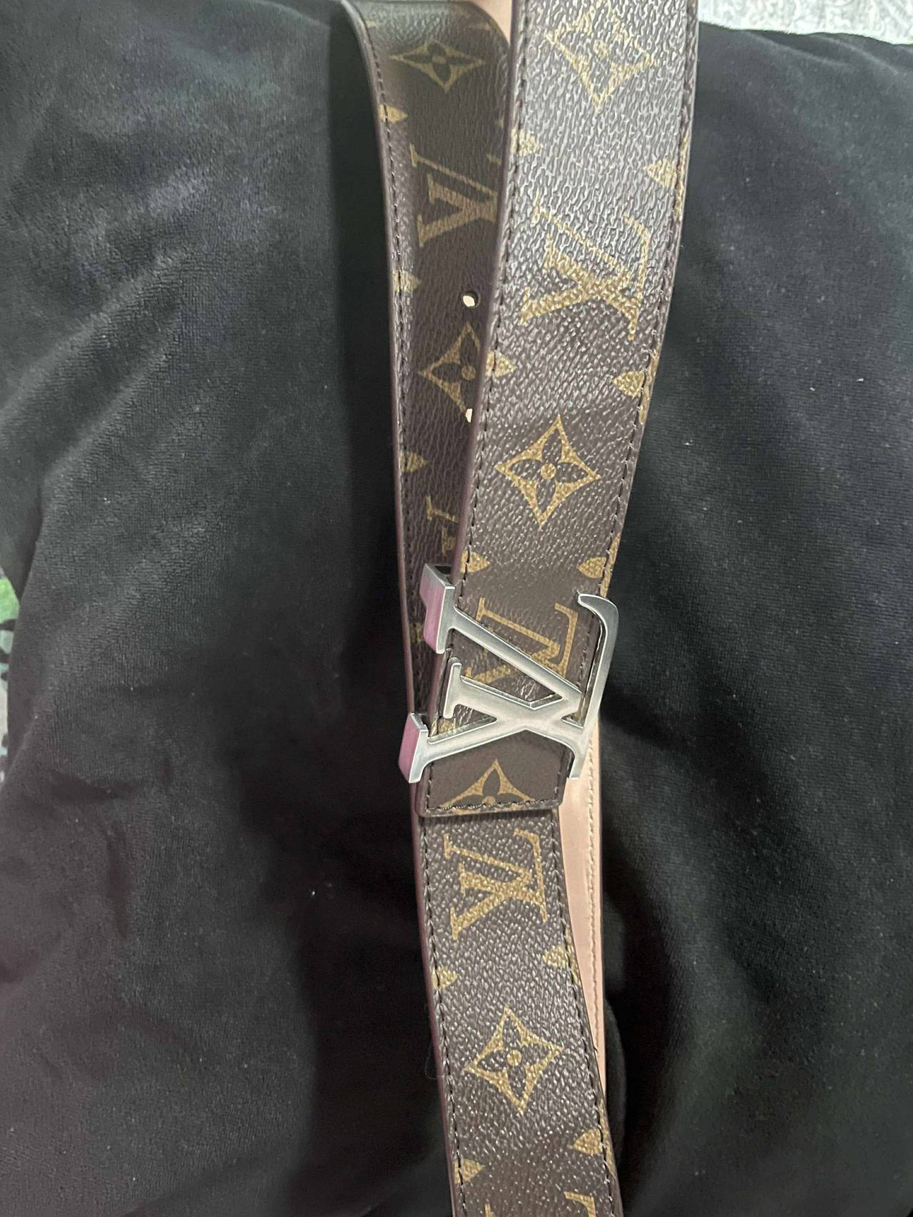 Louis Vuitton Initiales 40mm Monogram Belt