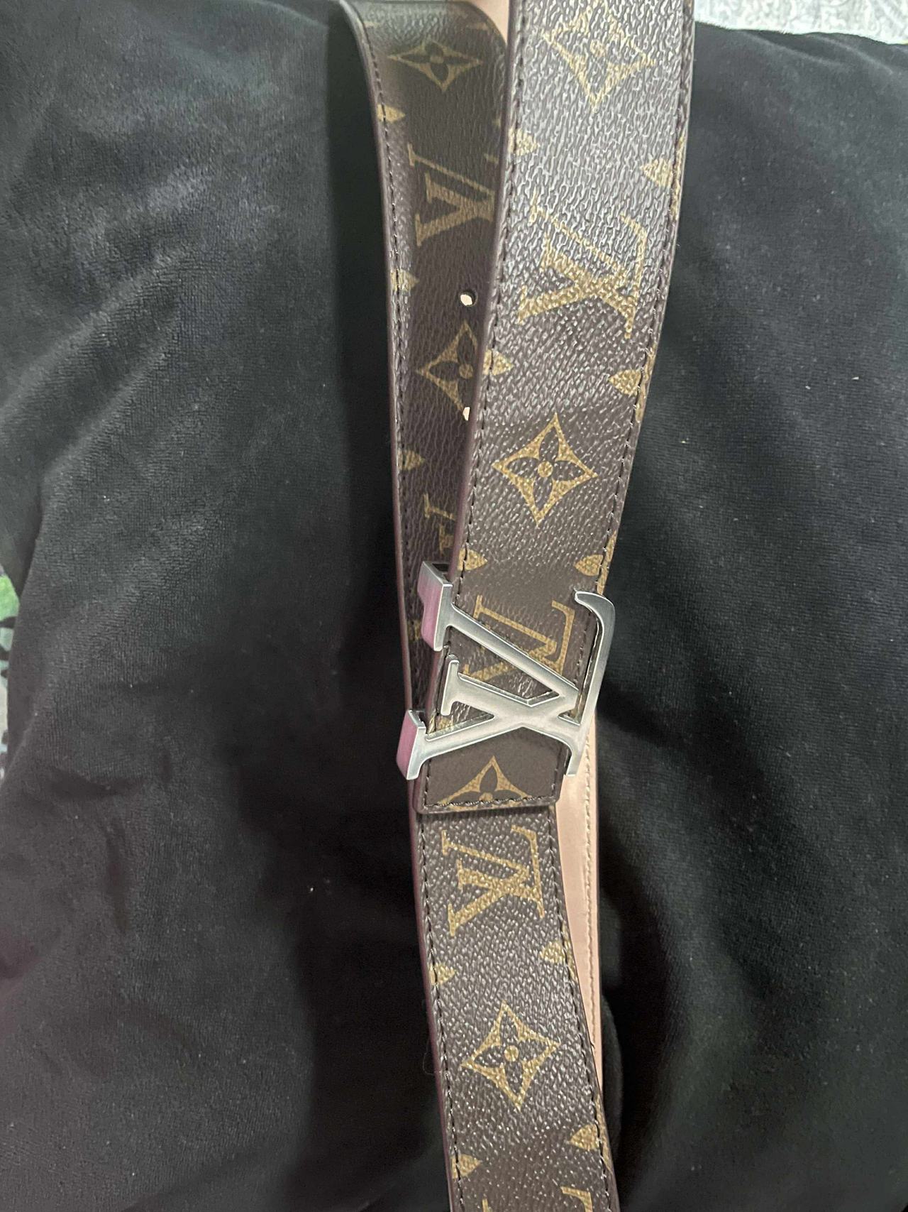 Louis Vuitton Initiales 40mm Monogram Belt