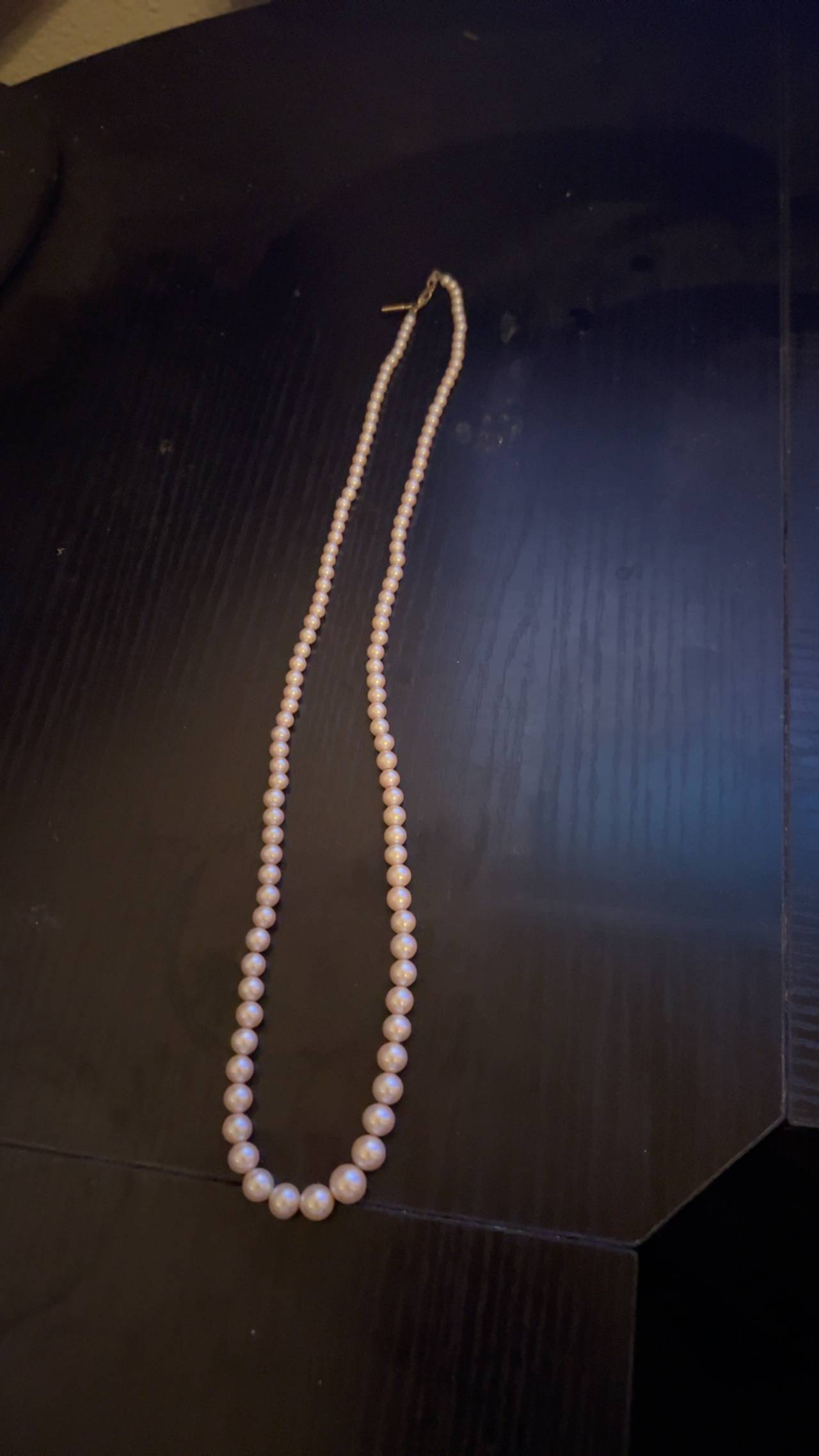 Vintage Faux Pearl Necklace