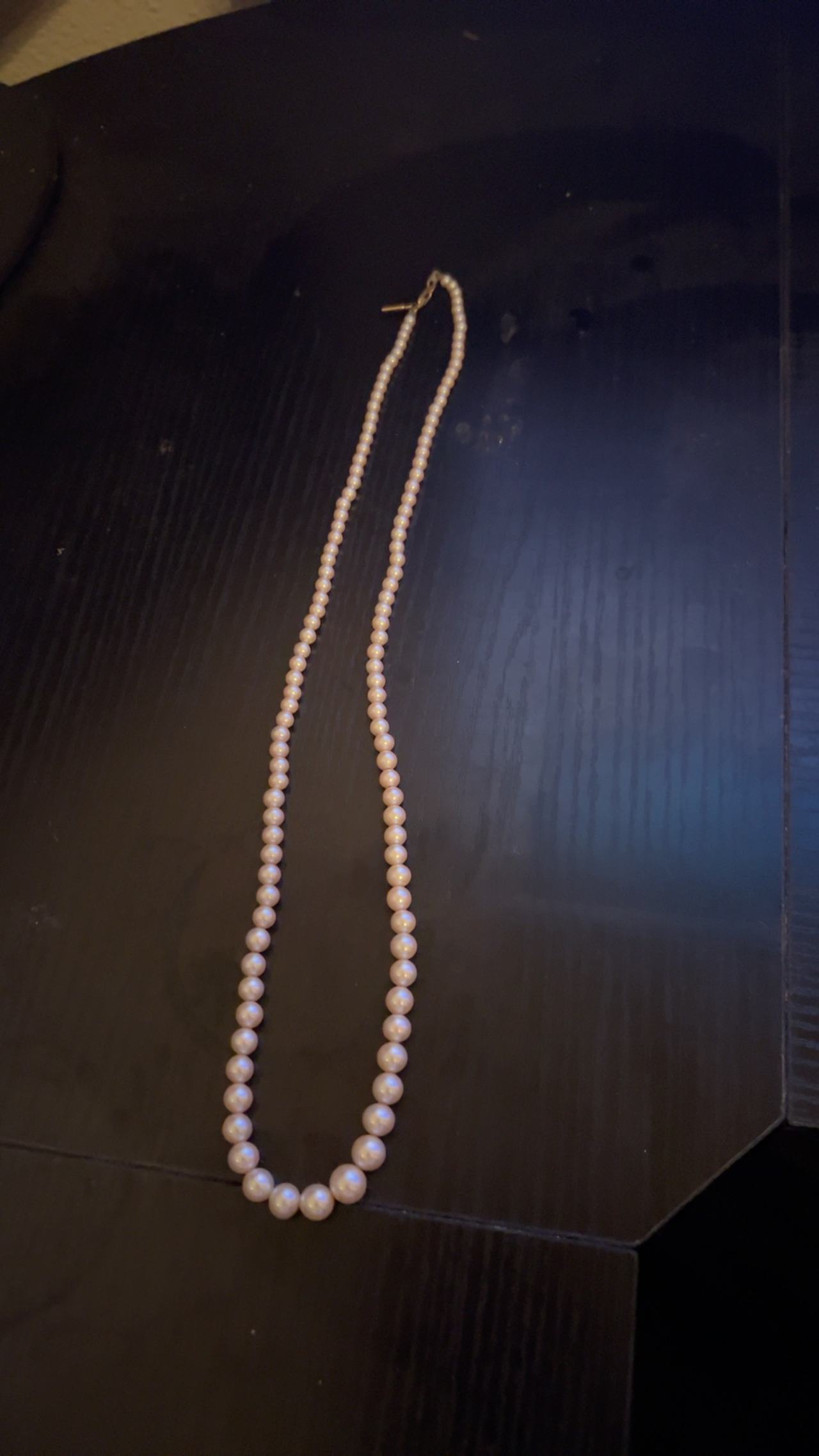 Vintage Faux Pearl Necklace