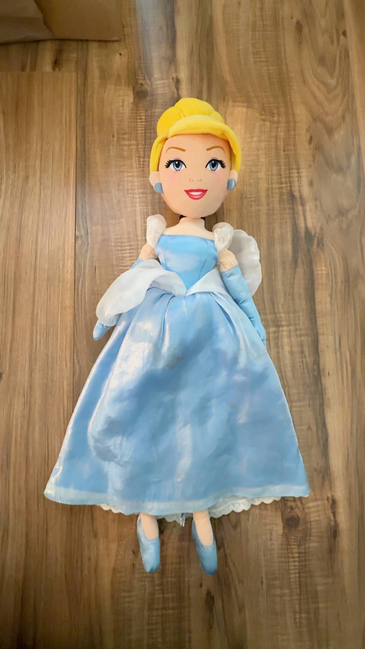 Disney Cinderella Plush Doll Blue Gown