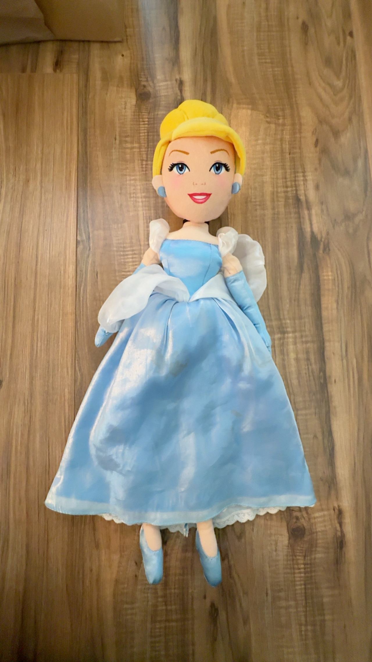 Disney Cinderella Plush Doll Blue Gown