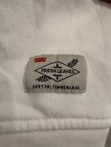 Levi's Fresh Leaves Justin Timberlake White Hoodie - Image 1
