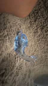 Blue Glass Dolphin Figurine - Image 2