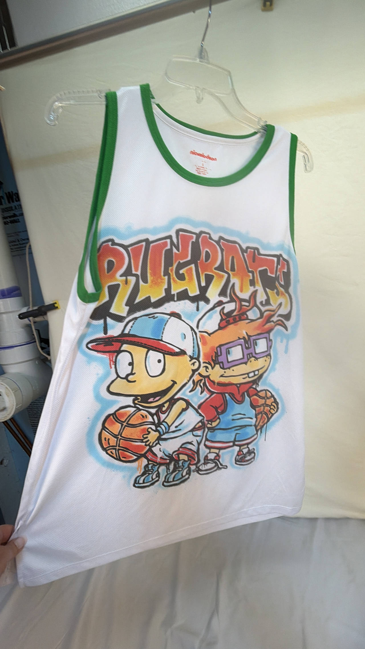 Nickelodeon Rugrats Basketball Jersey Tank Top
