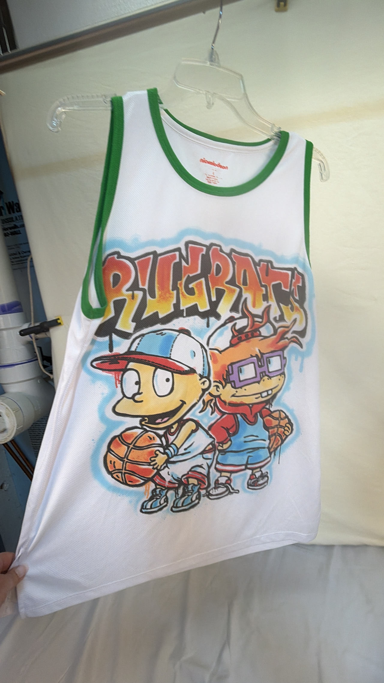 Nickelodeon Rugrats Basketball Jersey Tank Top