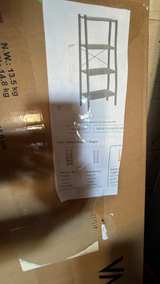 VASAGLE 4-Tier Storage Rack ELS45X Black - Image 3