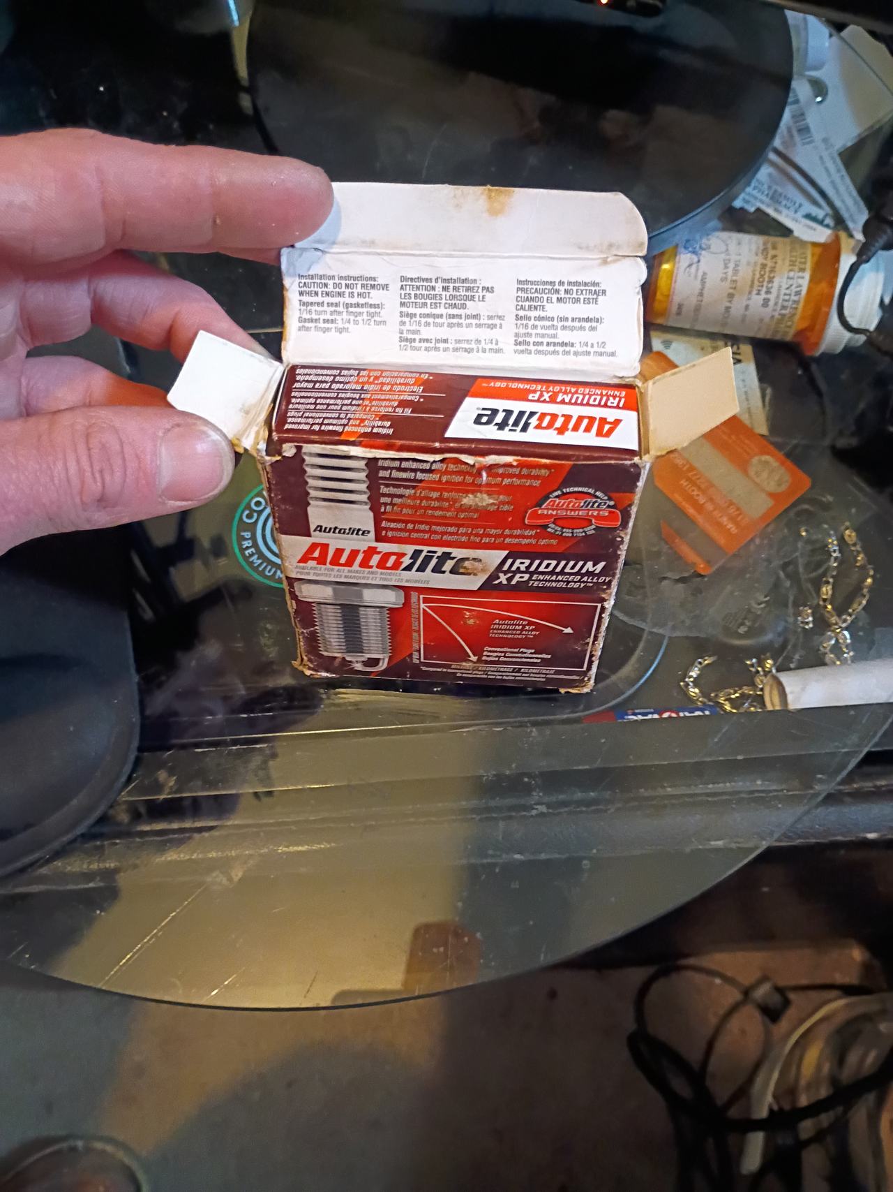 Autolite Iridium XP XP5325 Spark Plug, 4 Pack