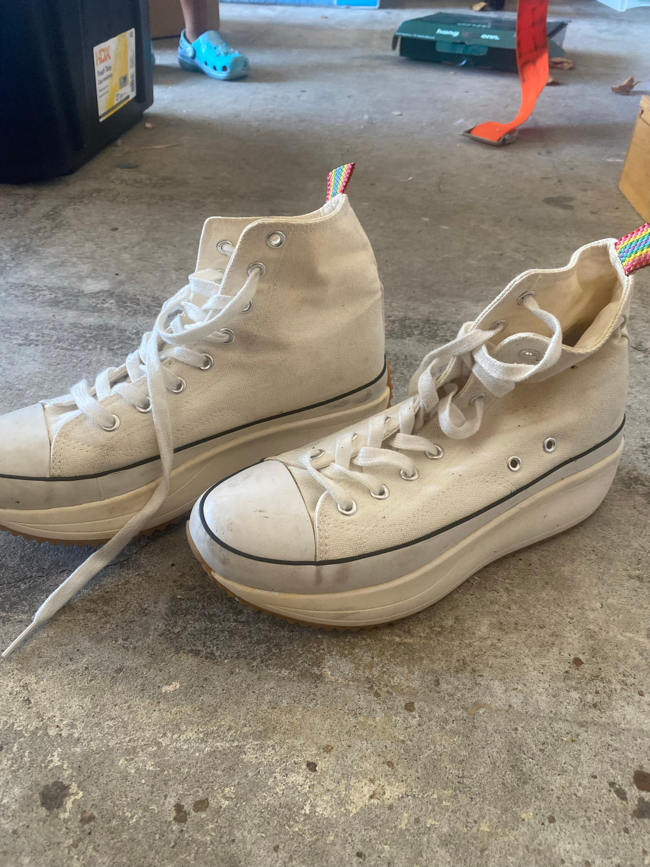 Platform Canvas Sneakers
