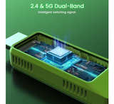 Wireless HDMI Transmitter and Receiver 328FT/100M, Plug & Play Portable 2.4G/5G  - Image 2