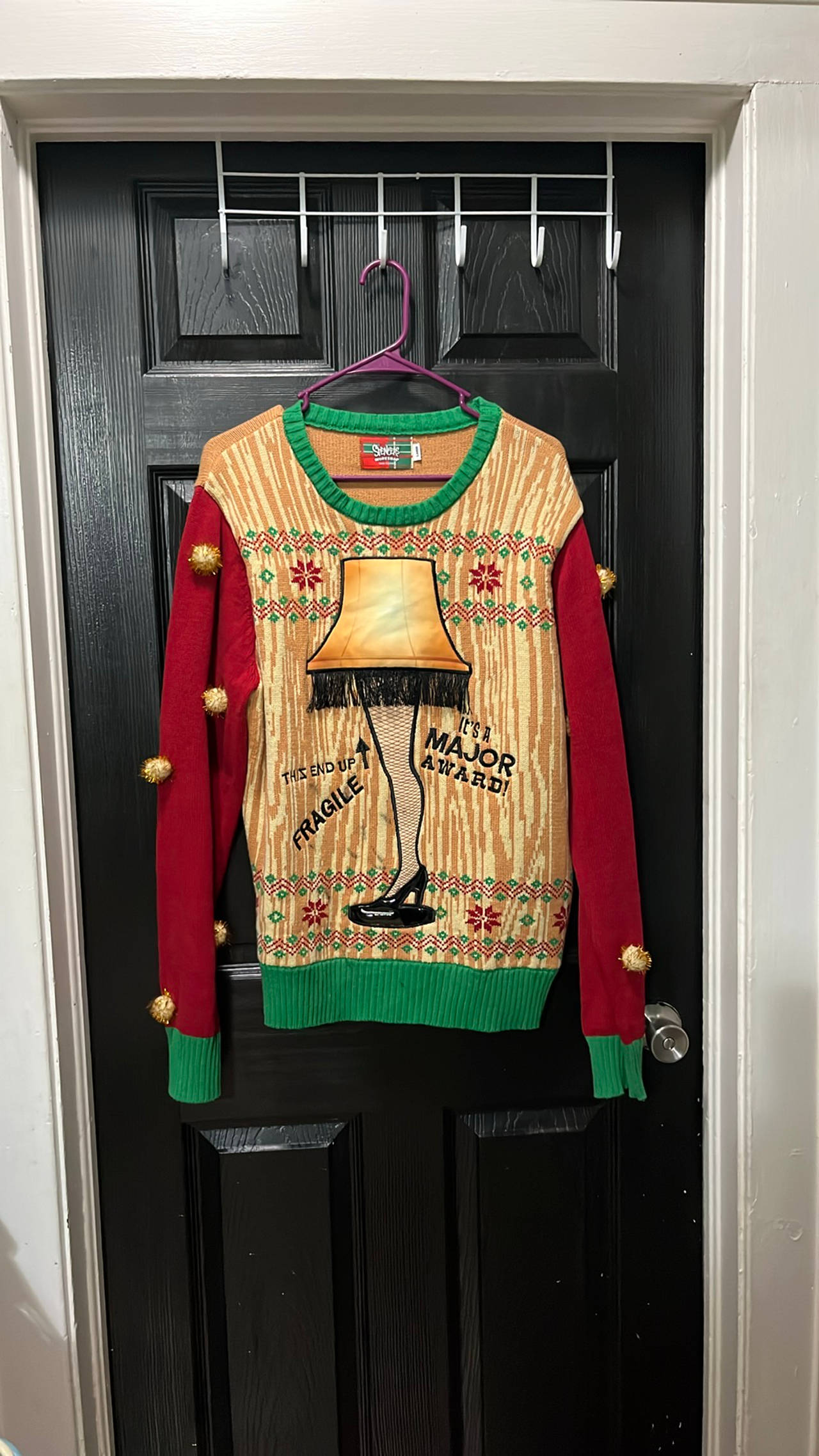 A Christmas Story Leg Lamp Sweater