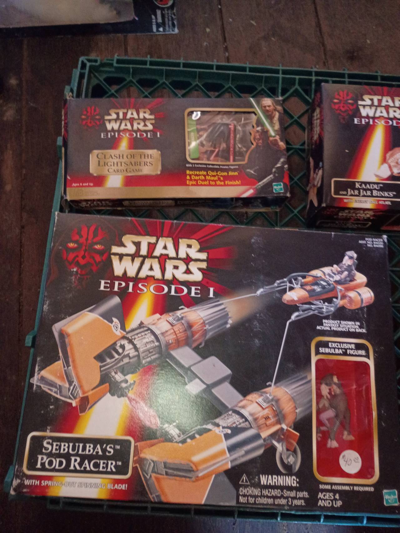 Star Wars Episode I Sebulba's Pod Racer Action Figure Vehicle