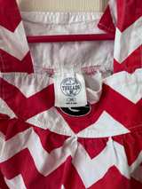 Georgia Bulldogs Chevron Baby Dress - Image 2