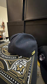 New Era 59FIFTY New York Yankees Navy Fitted Hat with World Series Patch - Image 2