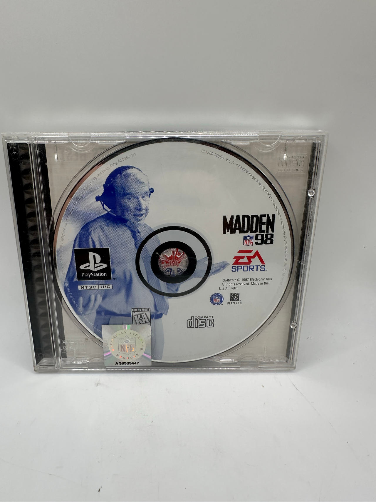 Madden NFL 98 - PlayStation 1 - Tested & Working