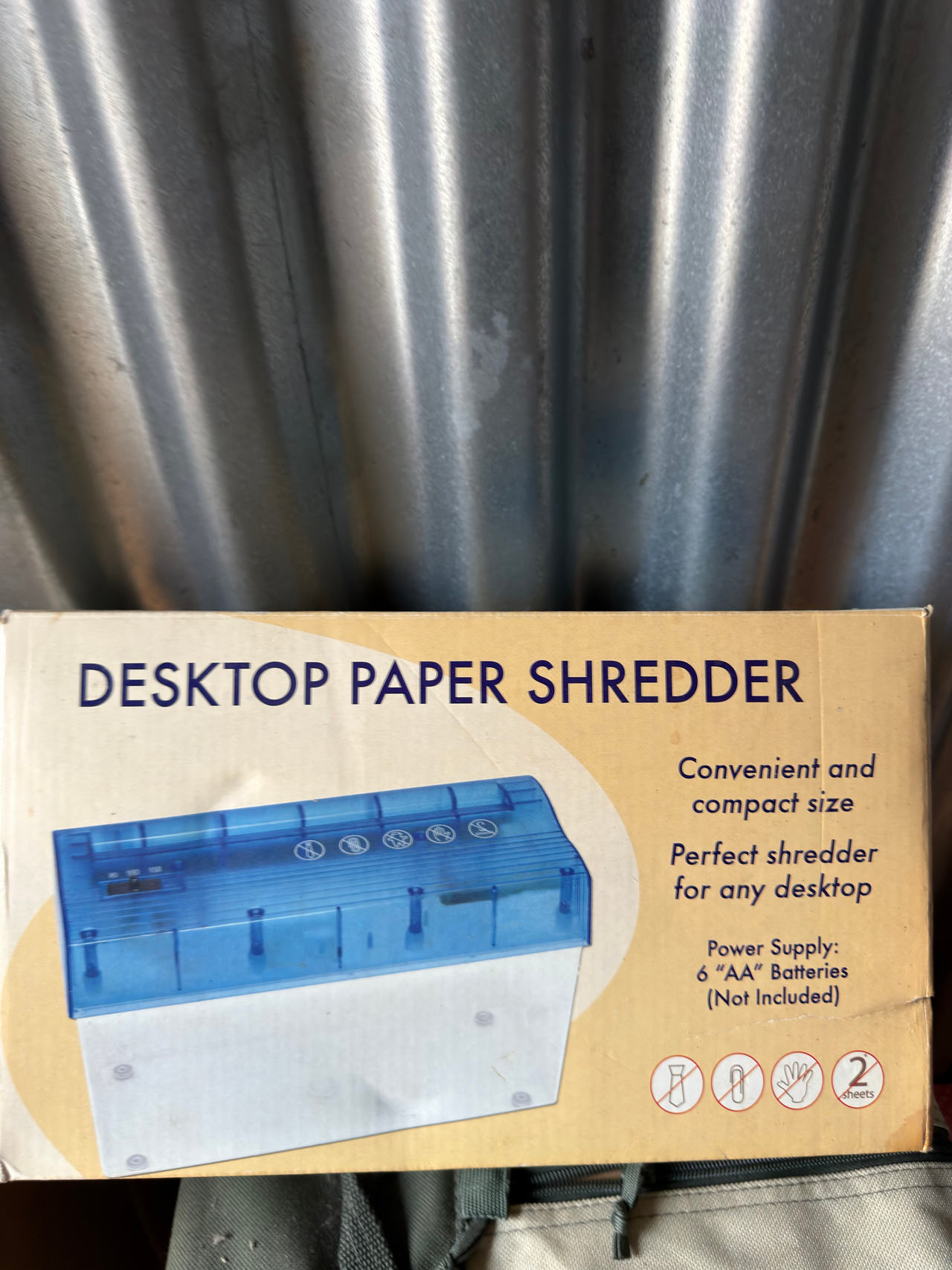 Desktop Paper Shredder