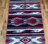 Southwestern Style Wool Rug Runner - Image 1