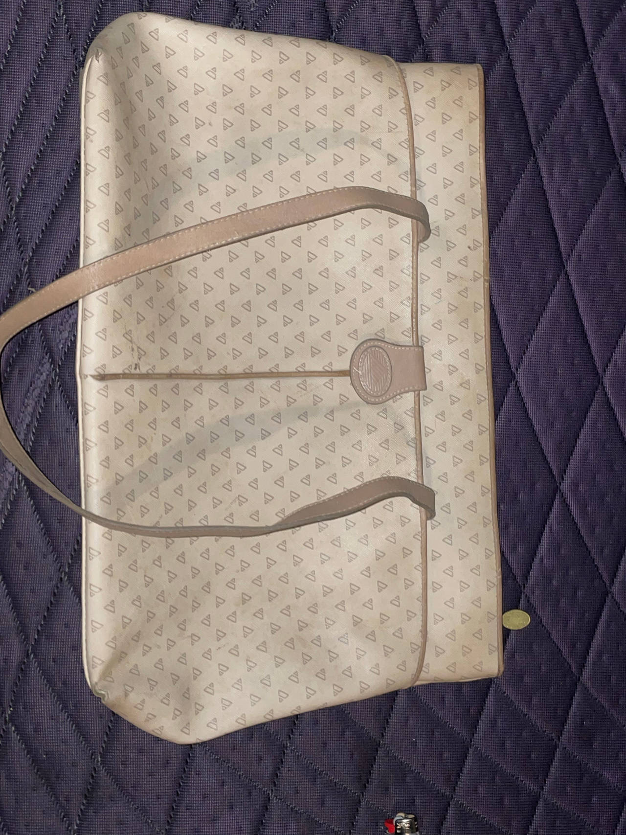 Valentino di Paolo Monogram Tote Bag