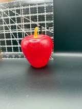 Murano Style Red Glass Apple Paperweight - Image 4