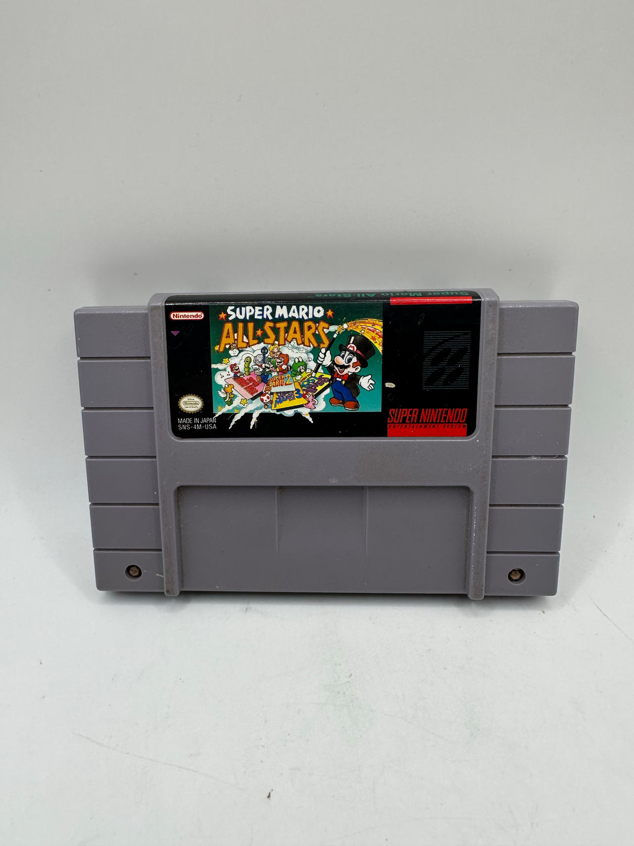 Super Mario All-Stars SNES Super Nintendo Authentic Tested Working