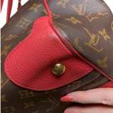 Louis Vuitton Estrela Monogram Red Handbag - Image 4