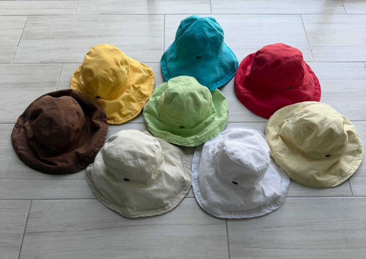 8 SCALA Collezione Women’s Wide Brim Sun Hats Colorful Lot