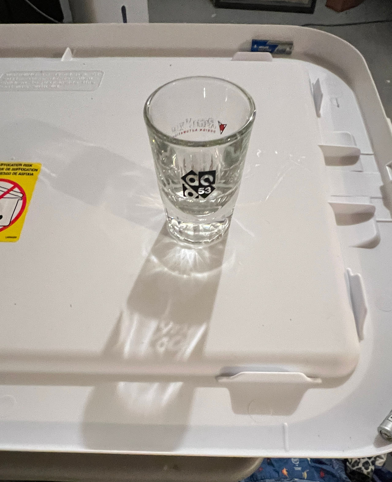 Area 53 Logo Shot Glass