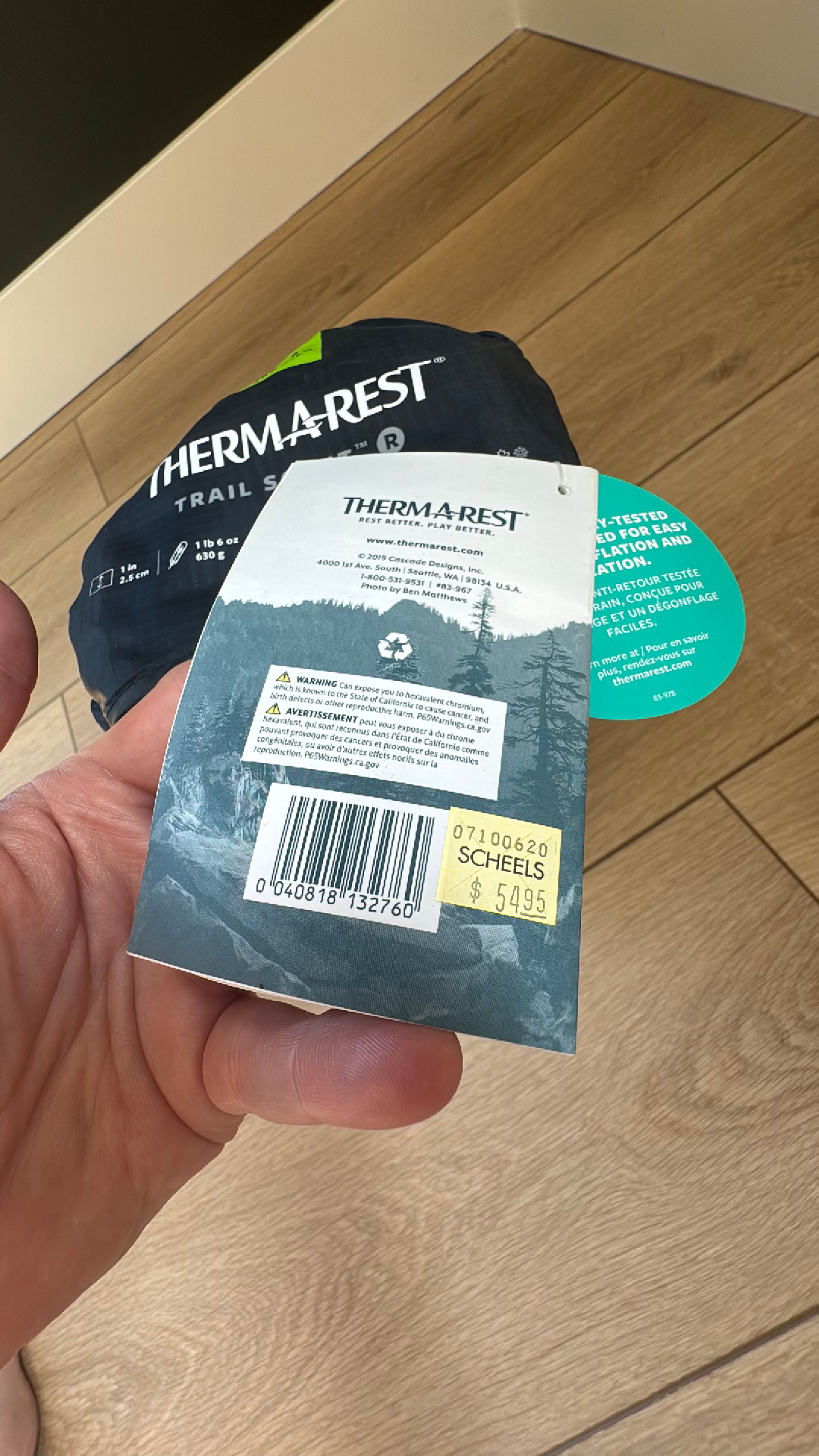 Therm-a-Rest Trail Scout Self Inflating Sleeping  Pad - Image 3