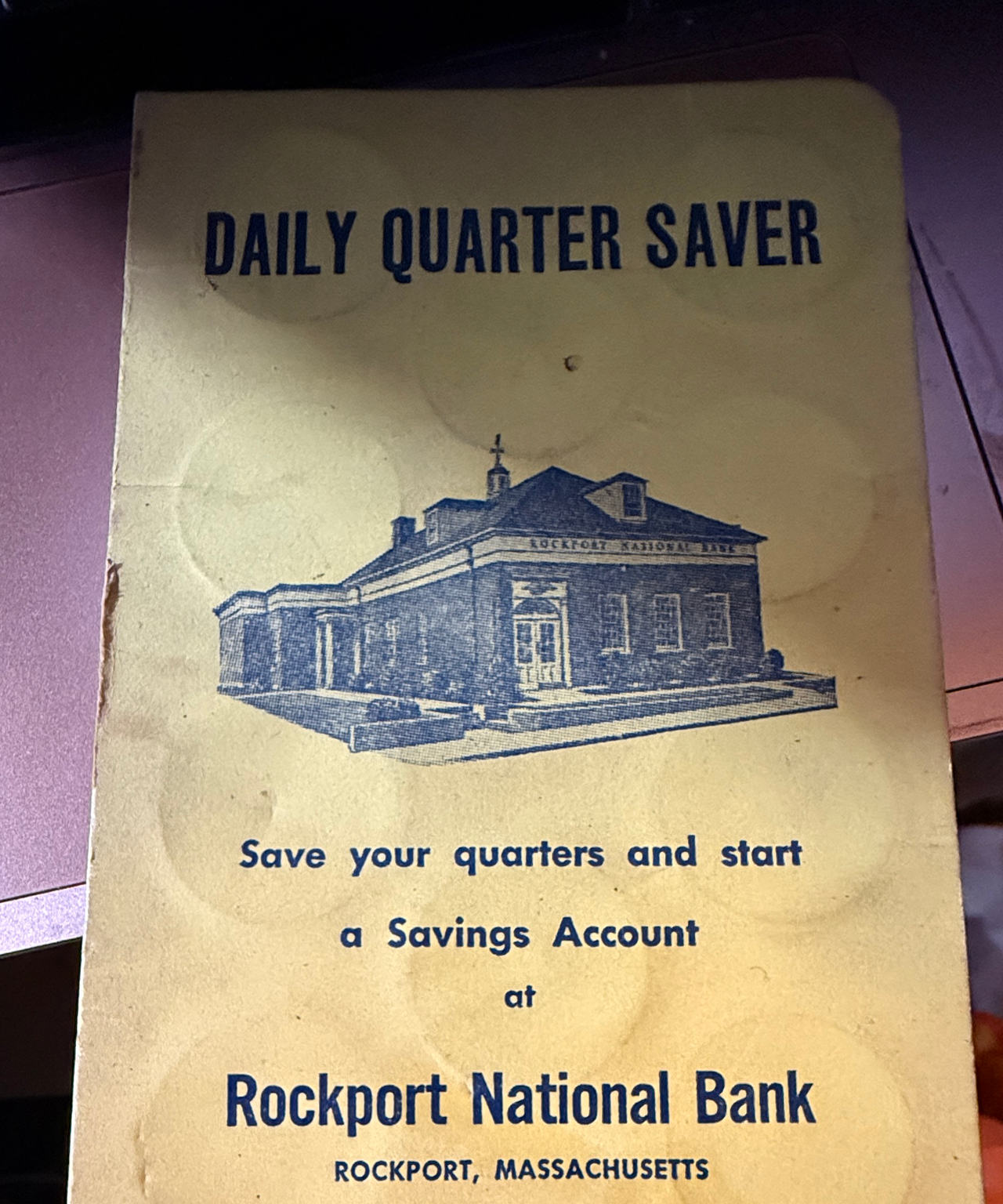 Rockport National Bank Daily Quarter Saver