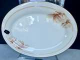 Noritake Rose Pattern Oval Serving Platter - Image 1