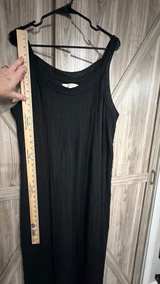 XXL LOFT Black Crochet Trim Tank Dress - Image 6