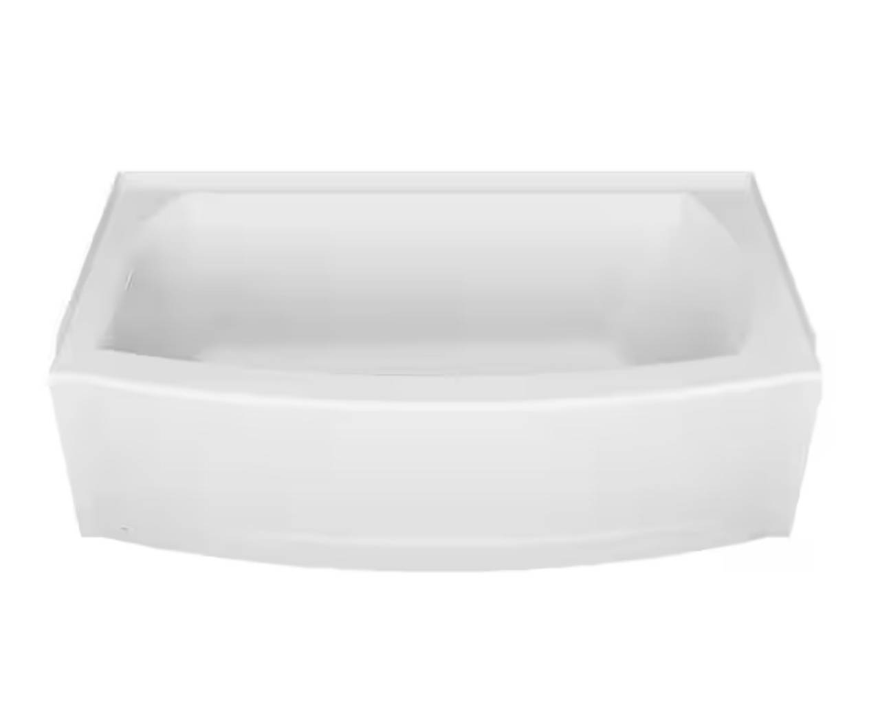 American Standard 60” x 30” Left Drain Curved Alcove Bathtub - Brand New