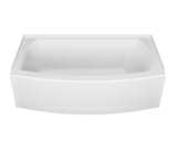 American Standard 60” x 30” Left Drain Curved Alcove Bathtub - Brand New - Image 1