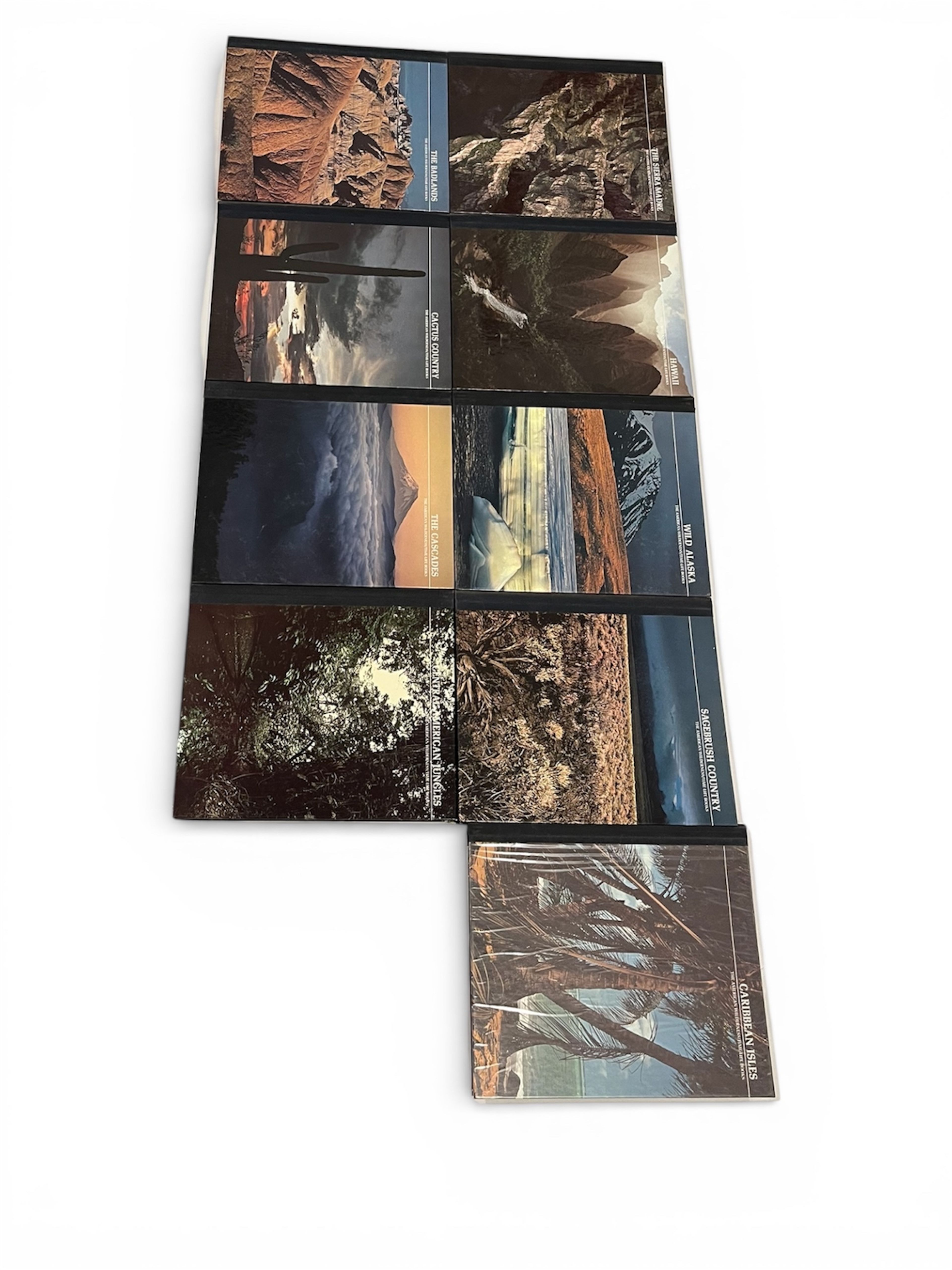 The American Wilderness/Time-Life Books - Hardcover Books - Lot of 9  books