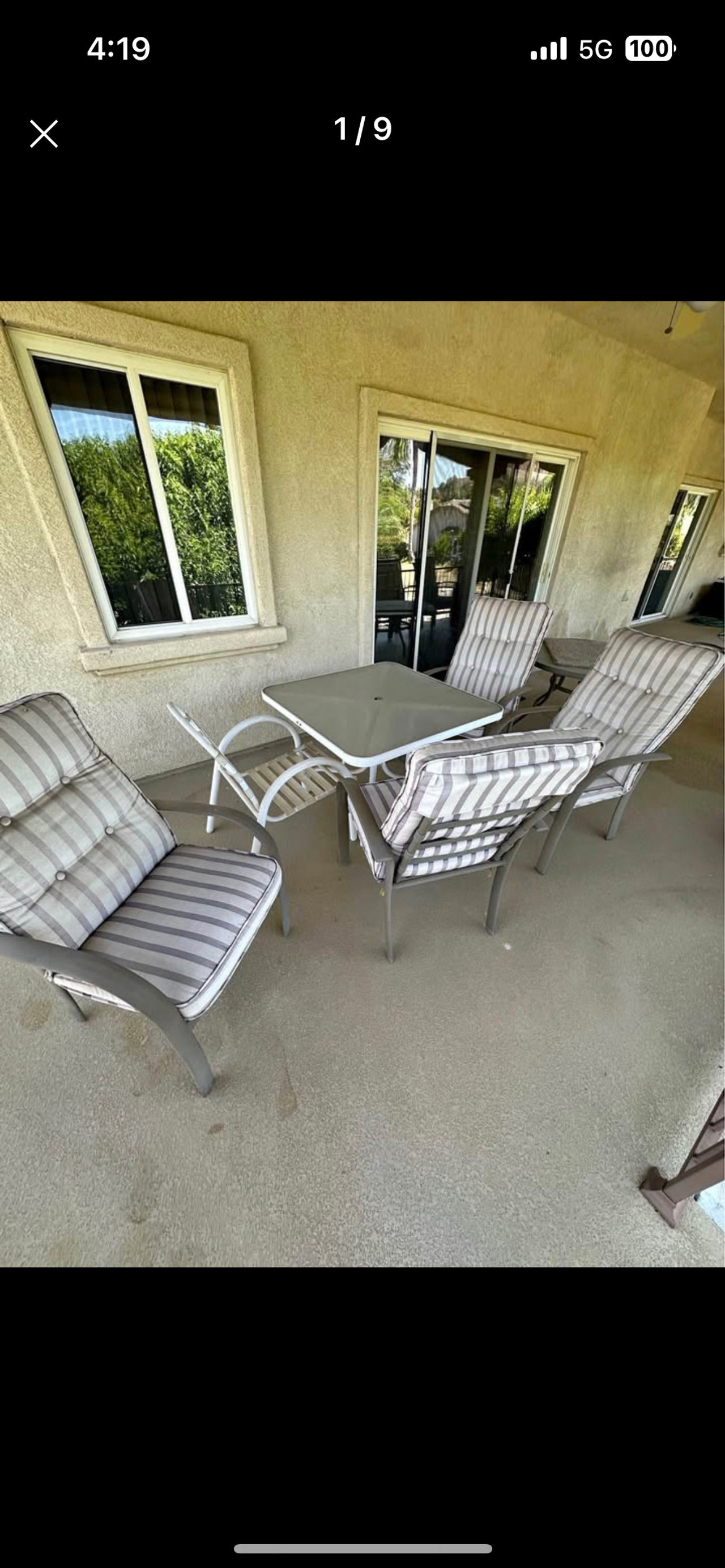 Patio Dining Set