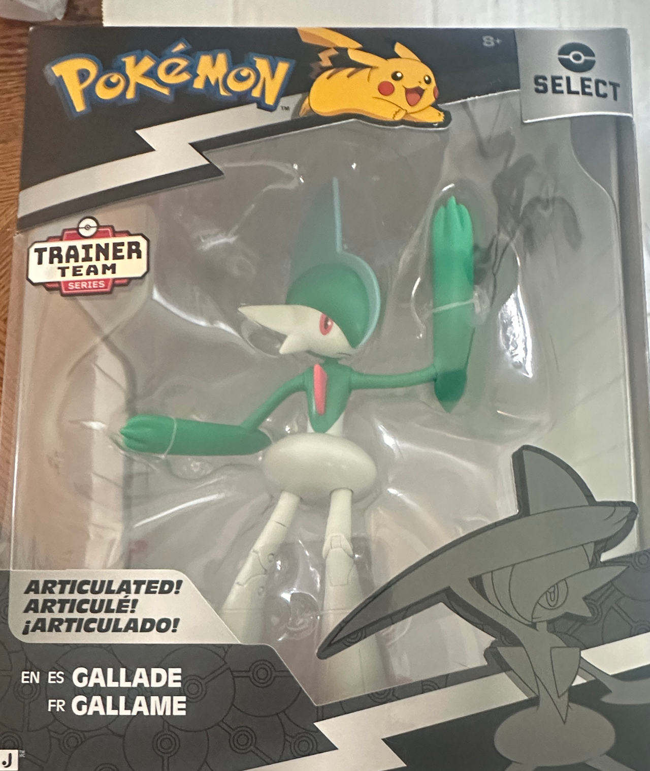 Pokémon Select Trainer Team Series Gallade 6-Inch Articulated Figure