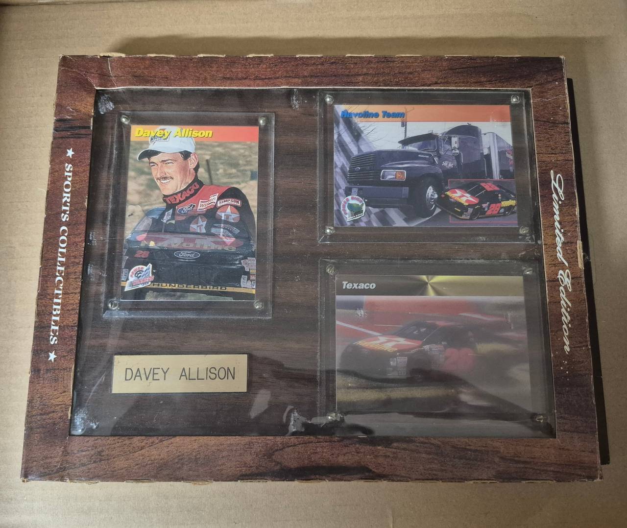 Davey Allison Limited Edition Framed Card Set