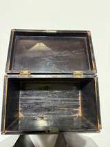 Japanese Yosegi Parquetry Tea Caddy Box Set - Image 5