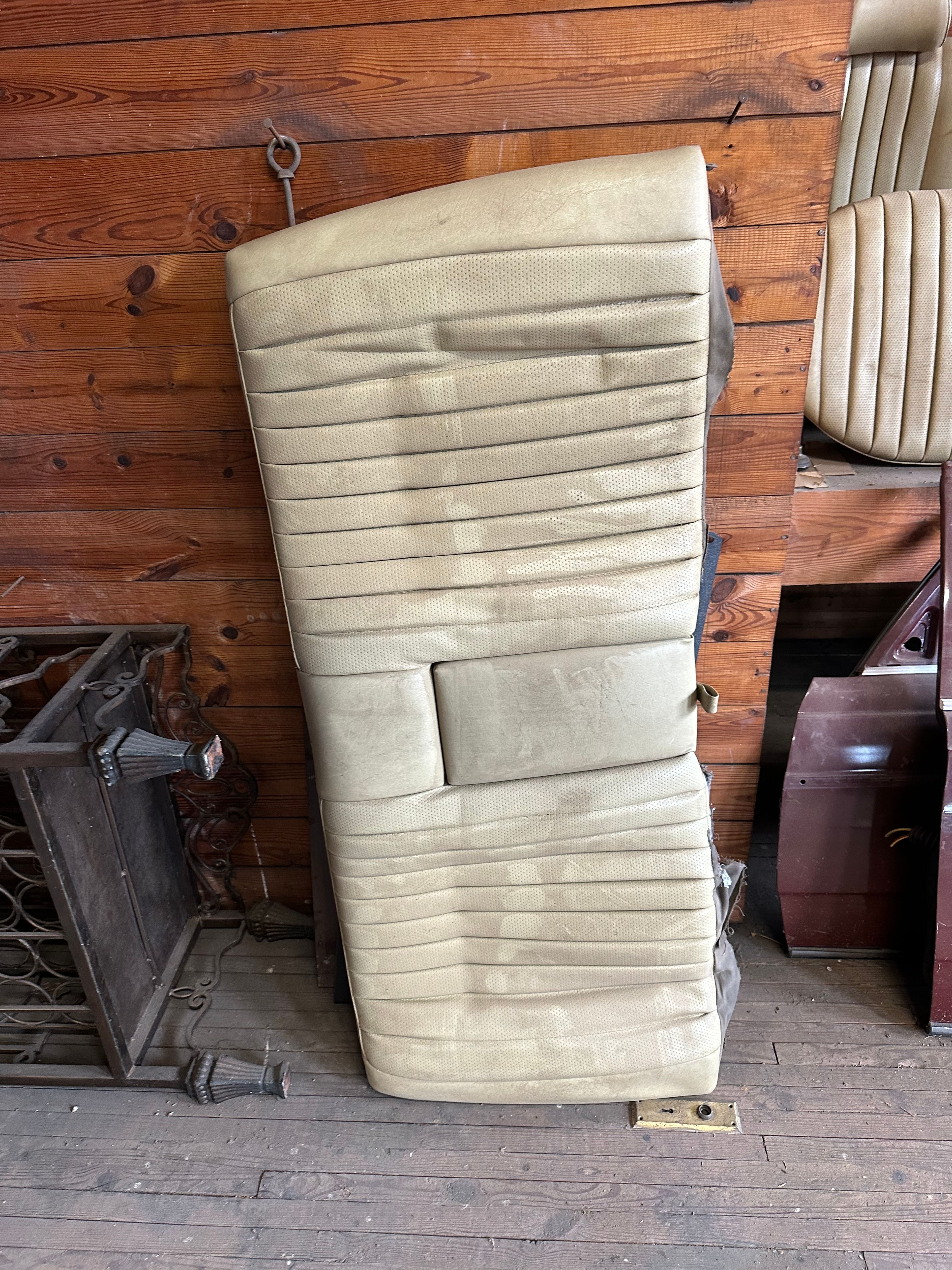 Mercedes-Benz W124 Seats Full set Beige Leather - Image 3