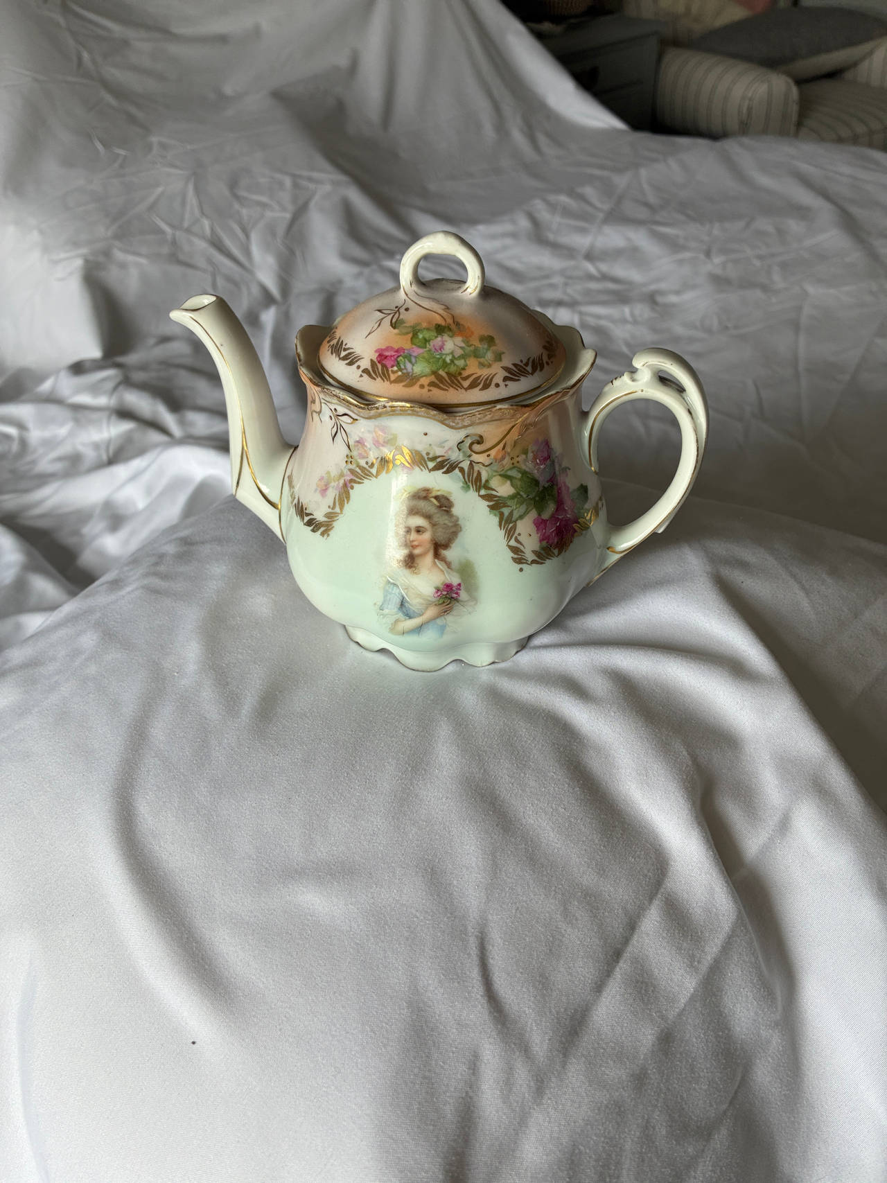 Antique Porcelain Teapot