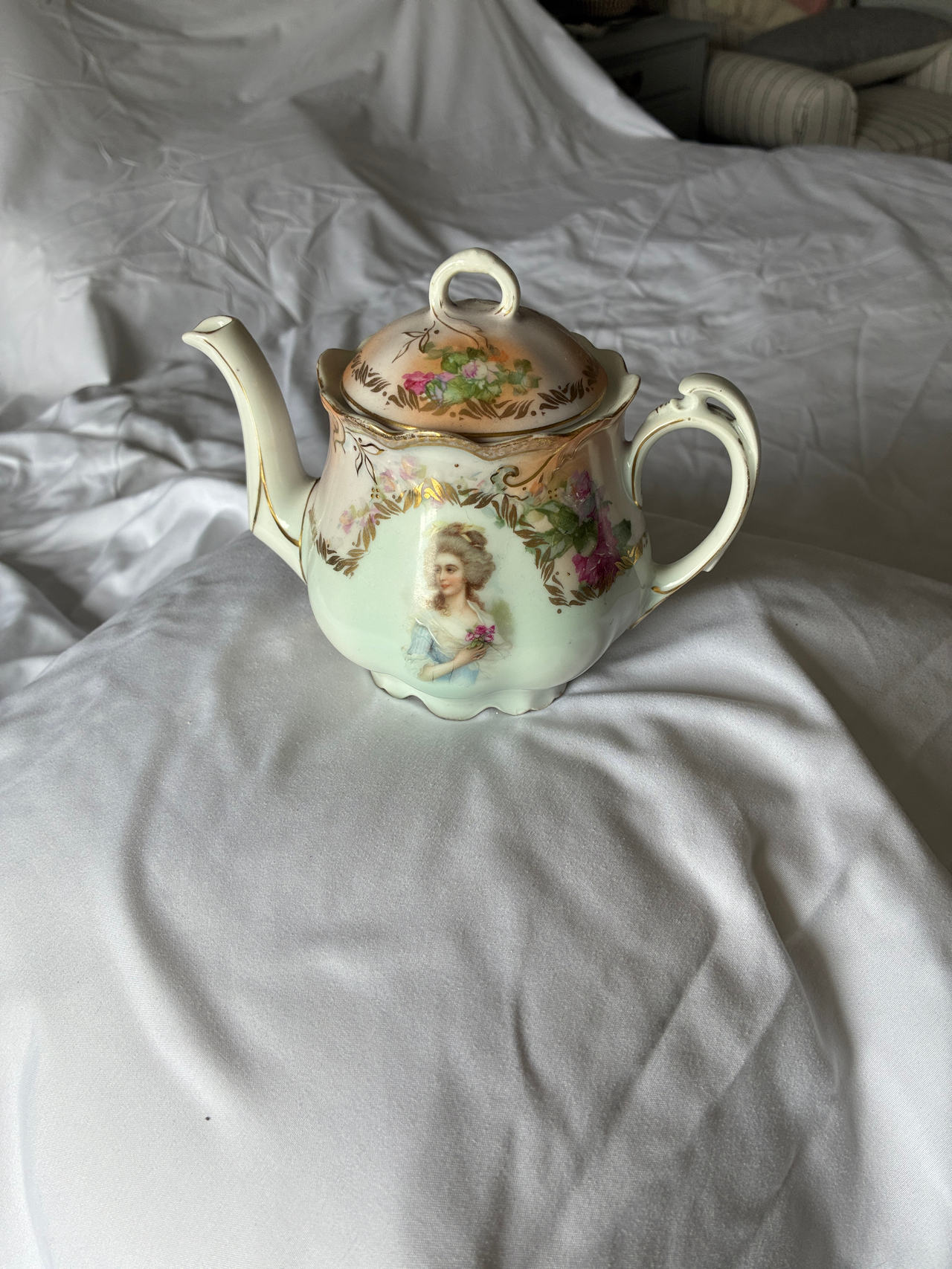 Antique Porcelain Teapot