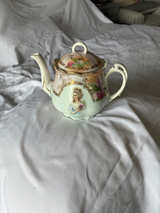 Antique Porcelain Teapot - Image 1