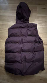 ALD Hoodie Puffer Vest Purple - Image 2