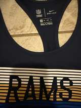 Nike Women's Los Angeles Rams Racerback Tank Top - Image 1