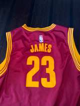 adidas LeBron James Cleveland Cavaliers Youth Replica Jersey LARGE - Image 5