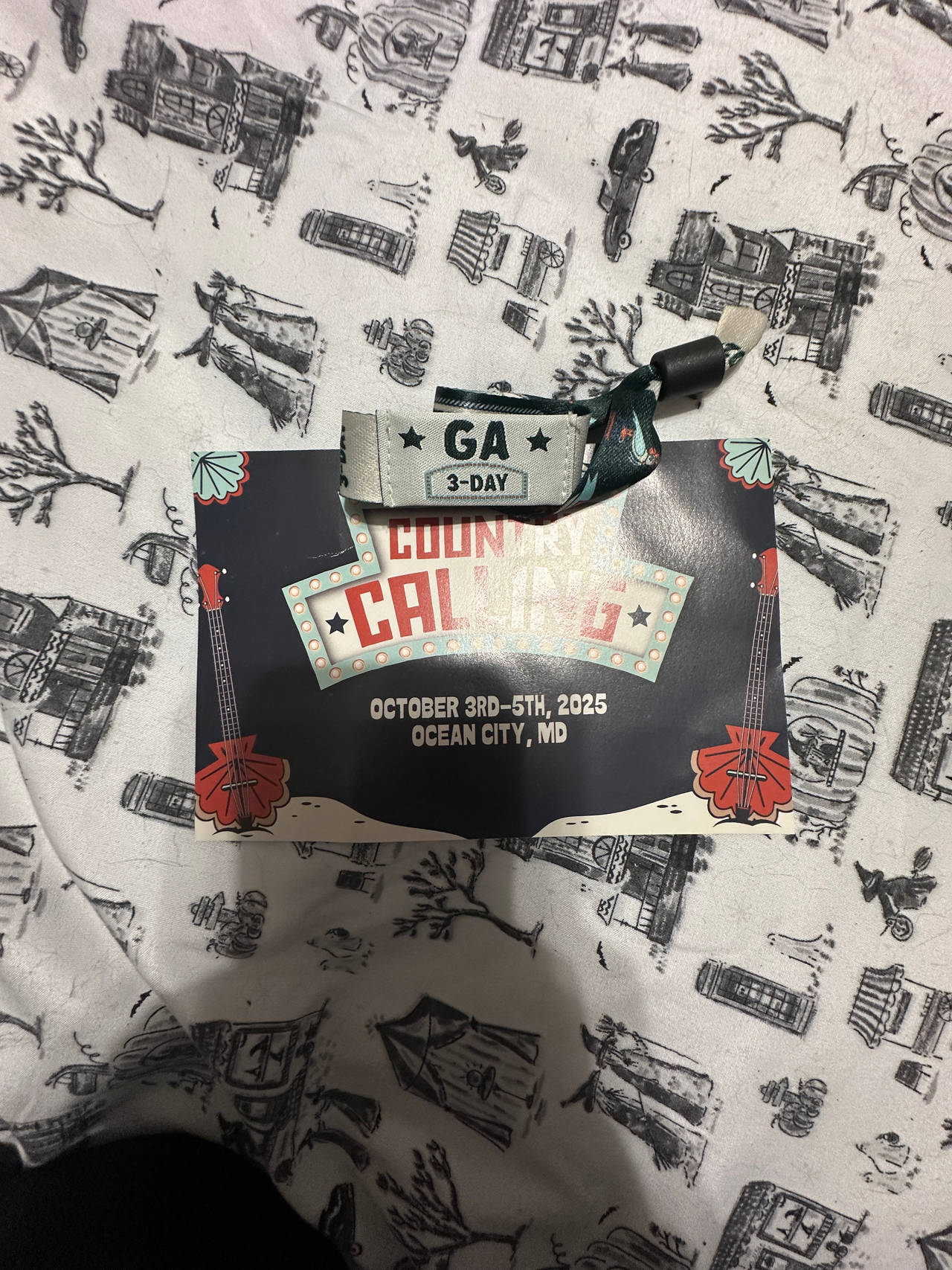 Country Calling Festival 2025 GA 3-Day Wristband