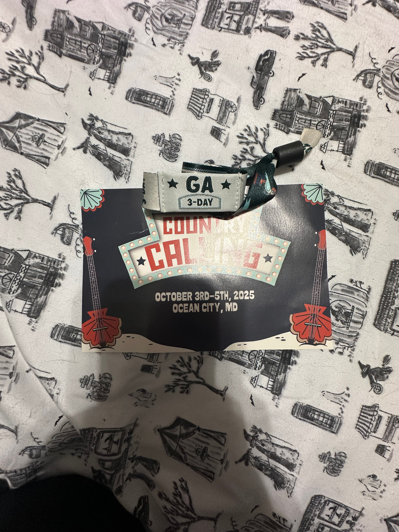 Country Calling Festival 2025 GA 3-Day Wristband