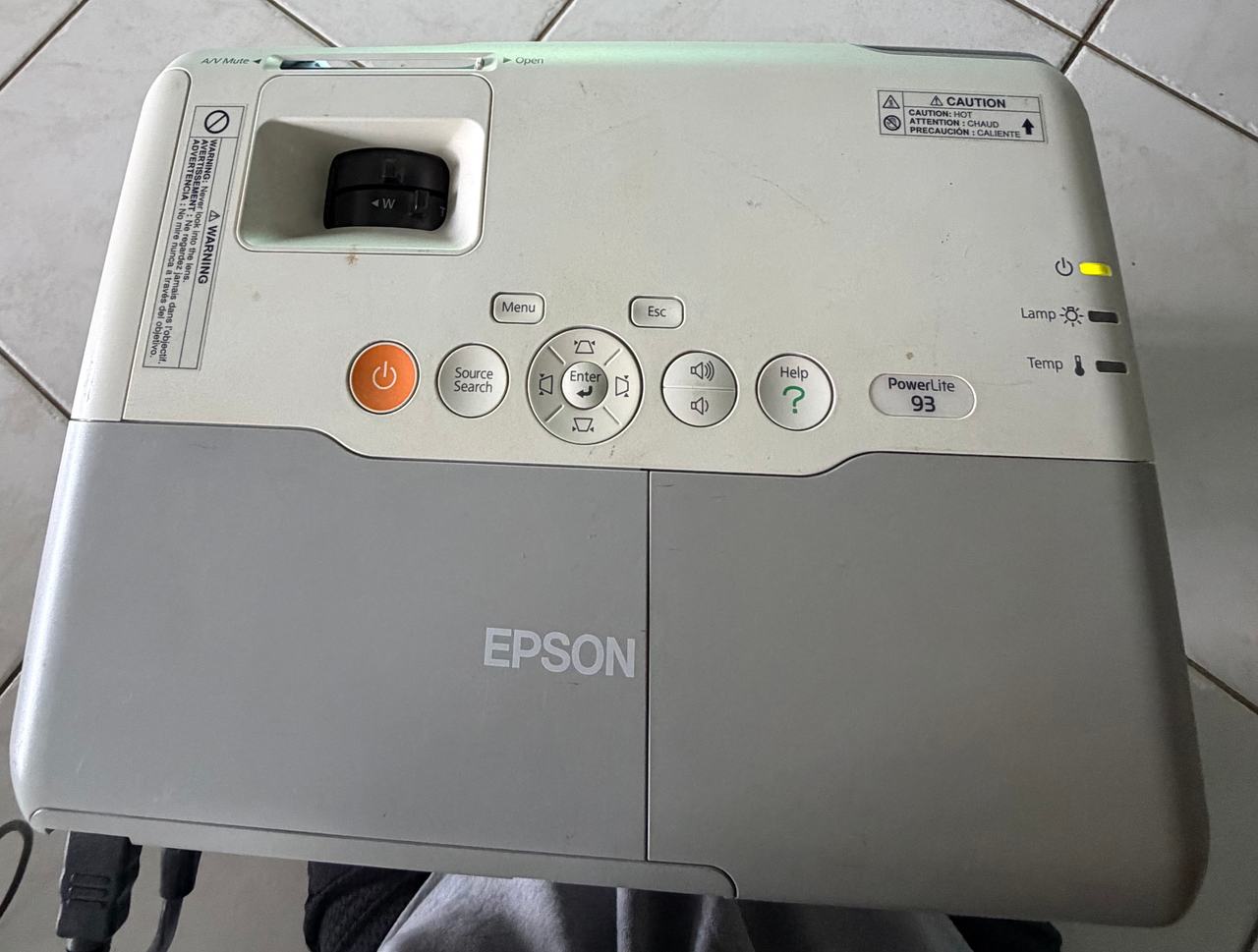 Epson PowerLite 93 Multimedia Projector