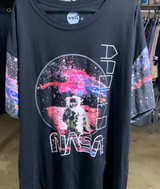 NASA Apollo Astronaut Galaxy Graphic T-Shirt - Image 1