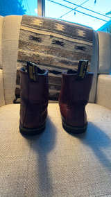 Dr. Martens Leyton Women's Burgundy Boot - Image 2